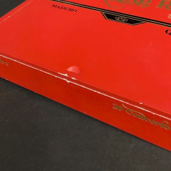 Aging Room - Maduro Quattro - Concerto - Empty Cigar Box - Slide Top - Red - Picture 6 of 9